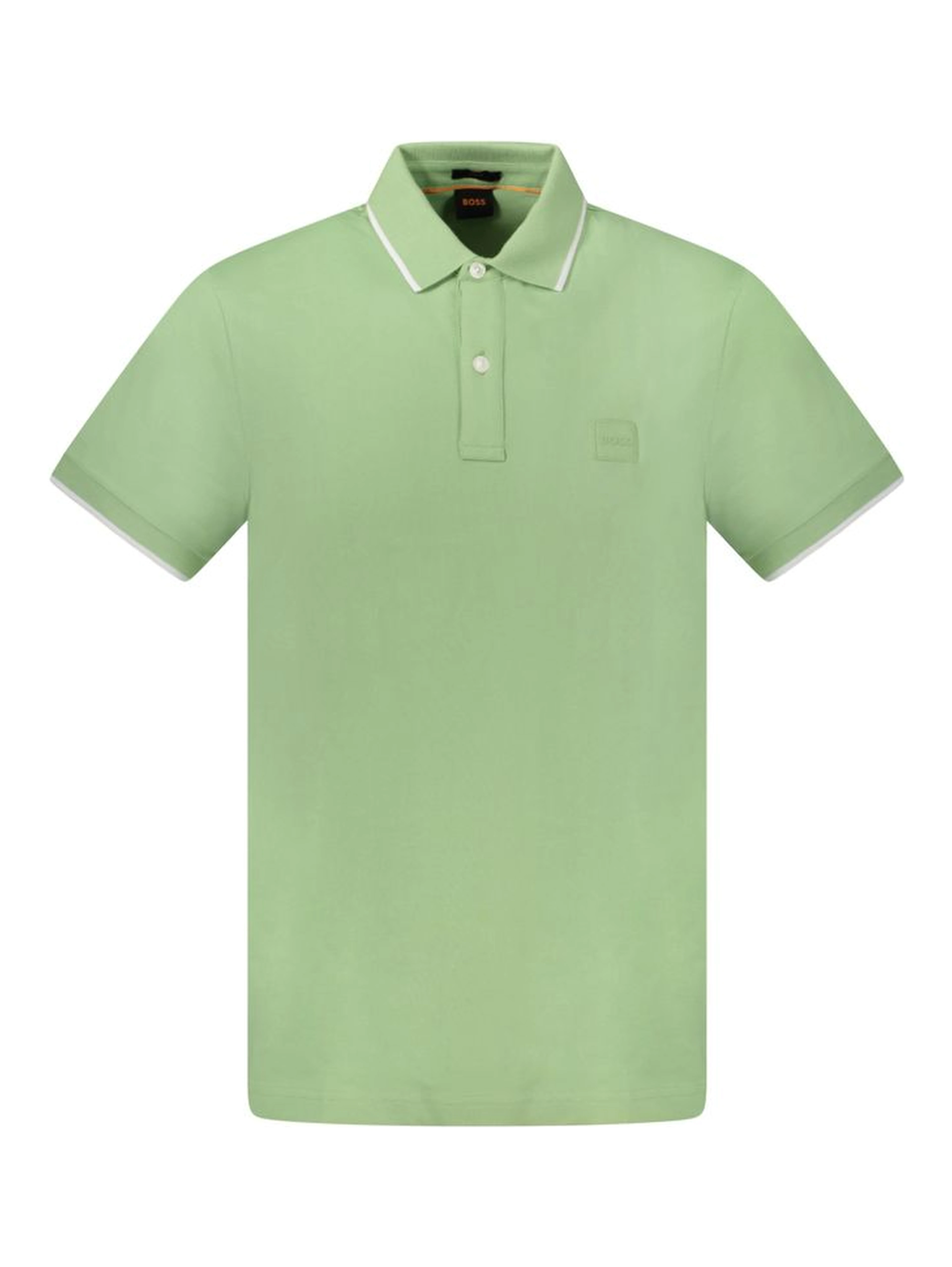 Green Cotton Men's Polo