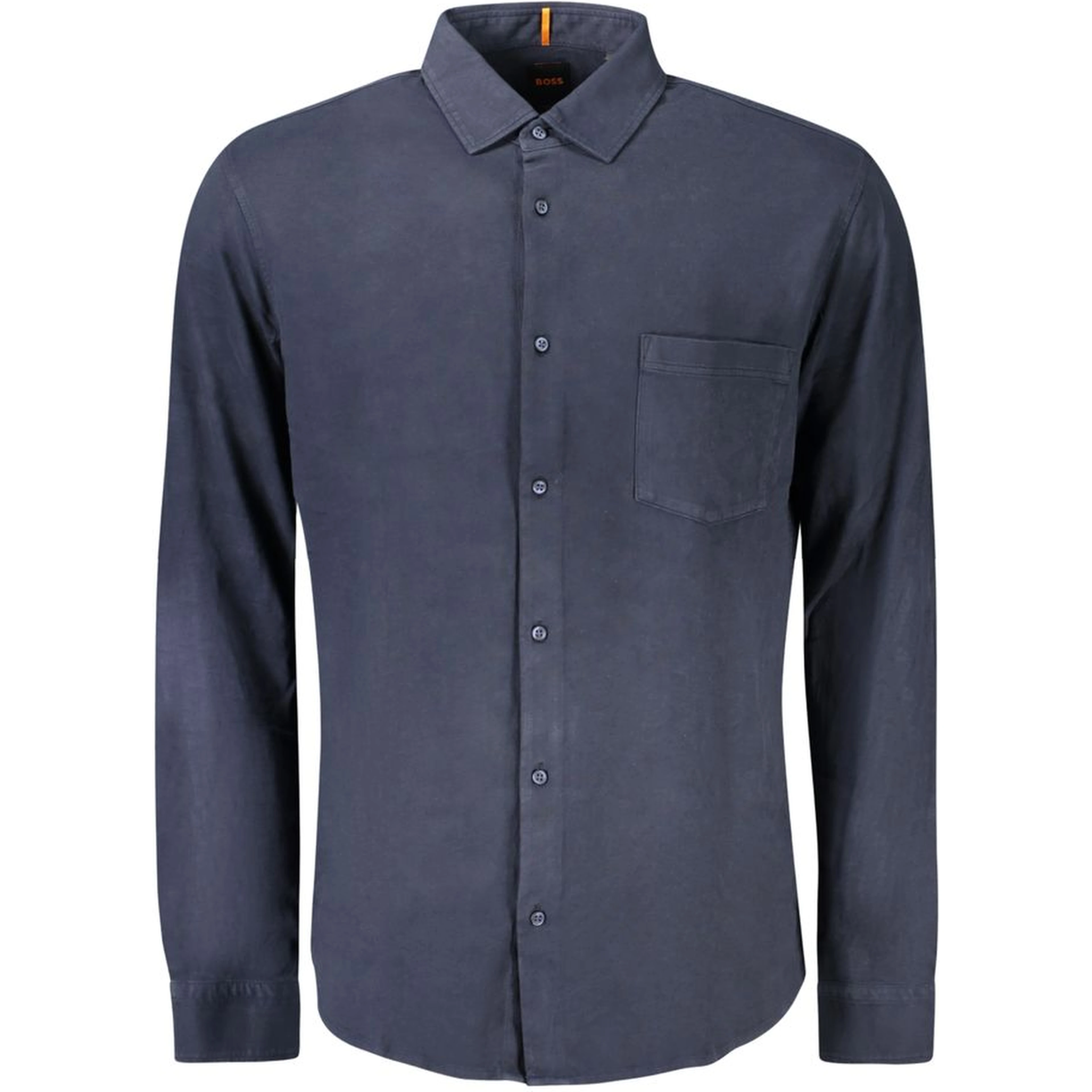 Blue Cotton Men's Shirt