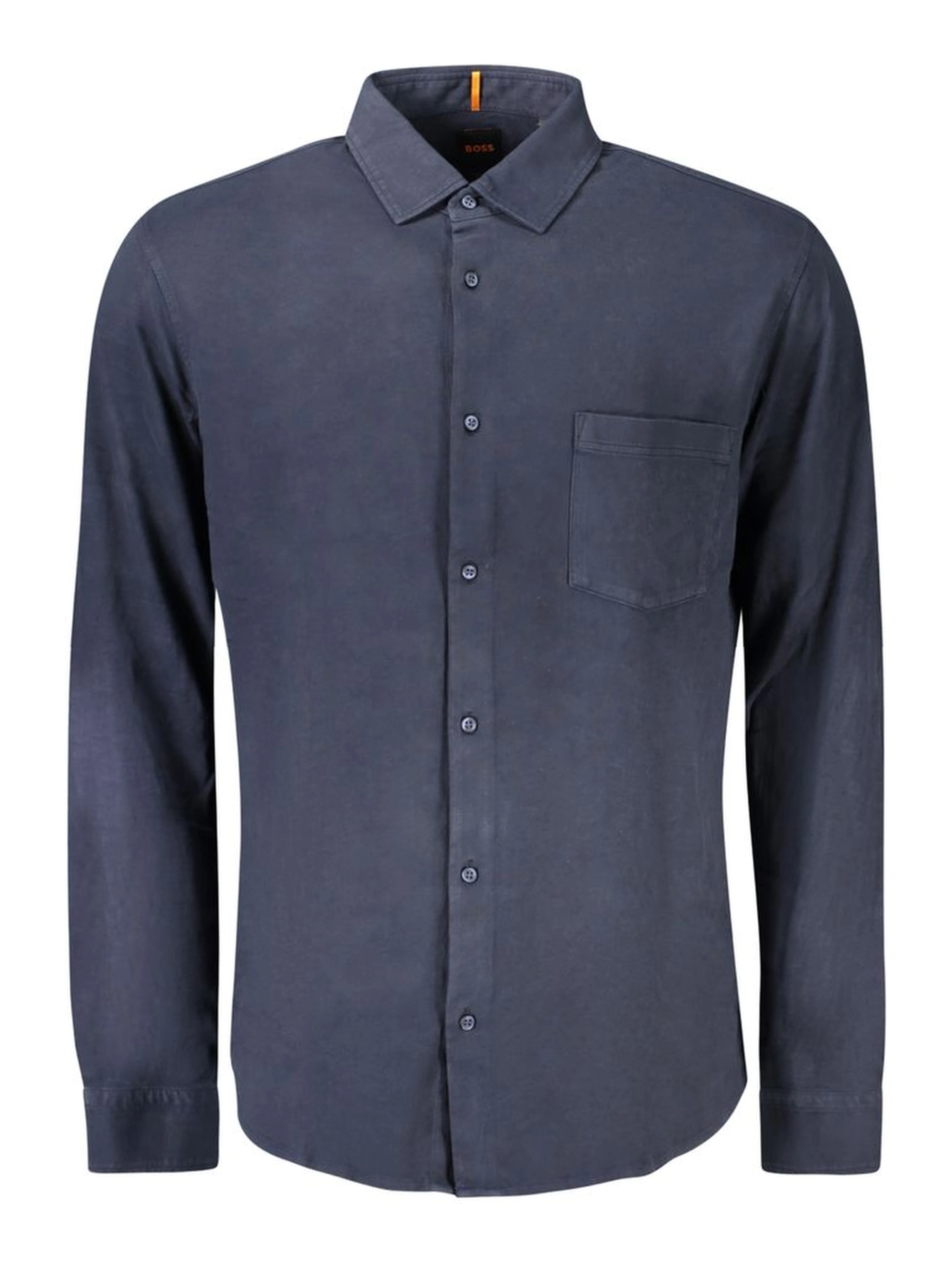 Blue Cotton Men's Shirt