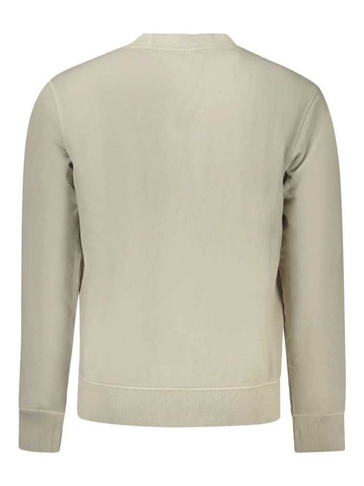 Beige Cotton Men Sweater alternative