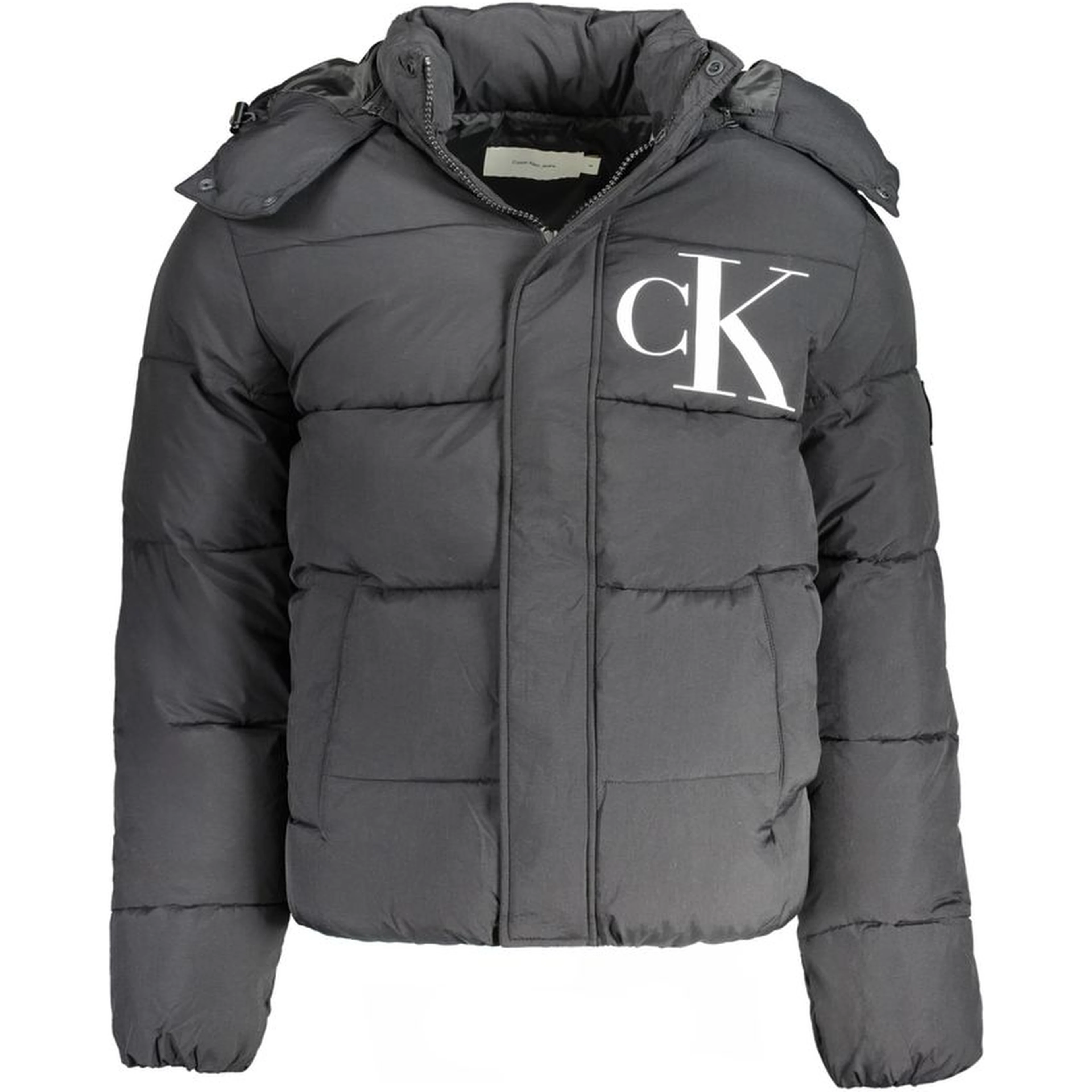 Black Nylon Men's Jacket
