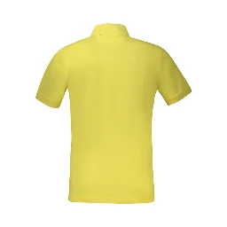 Yellow Cotton Men's Polo Shirt