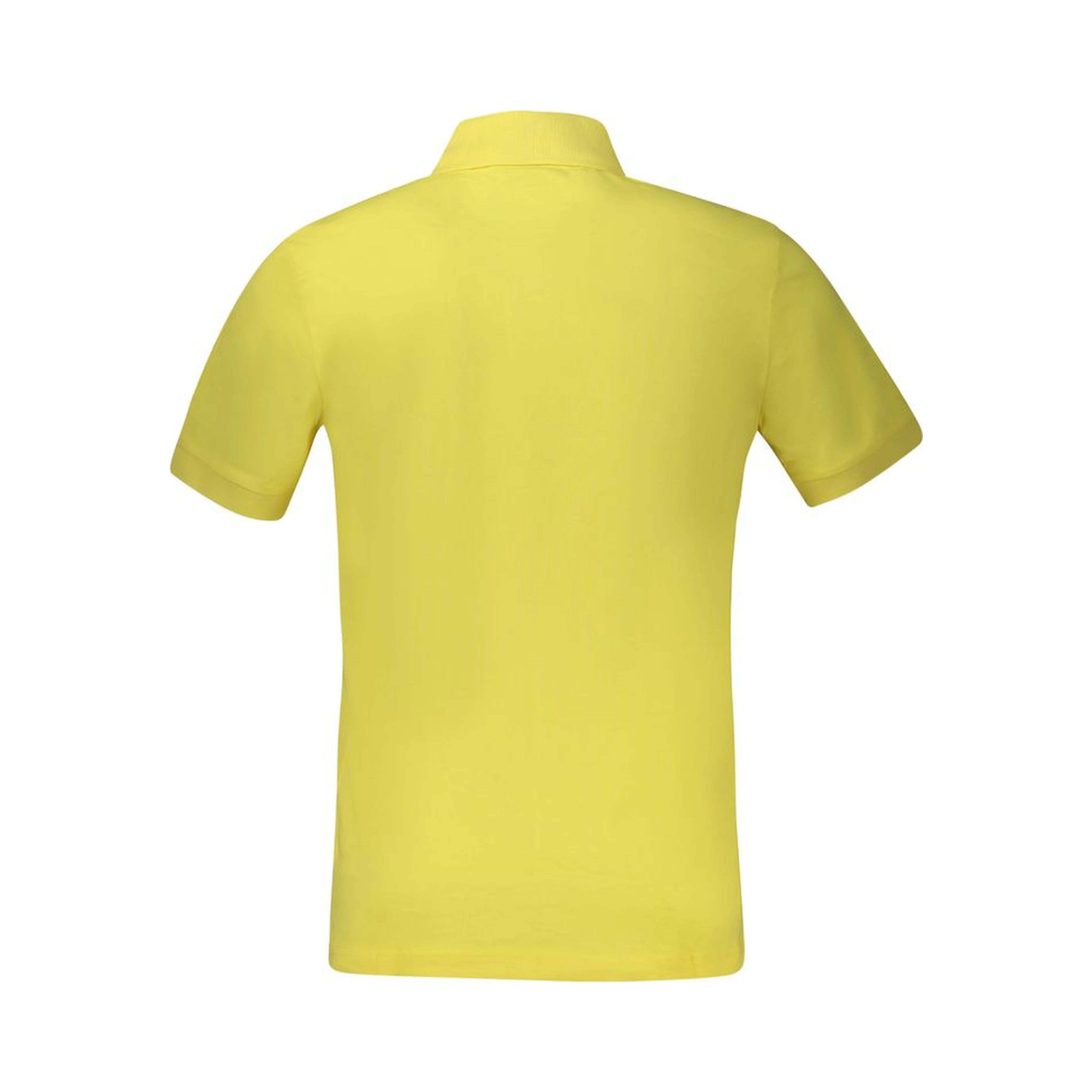 Yellow Cotton Men's Polo Shirt