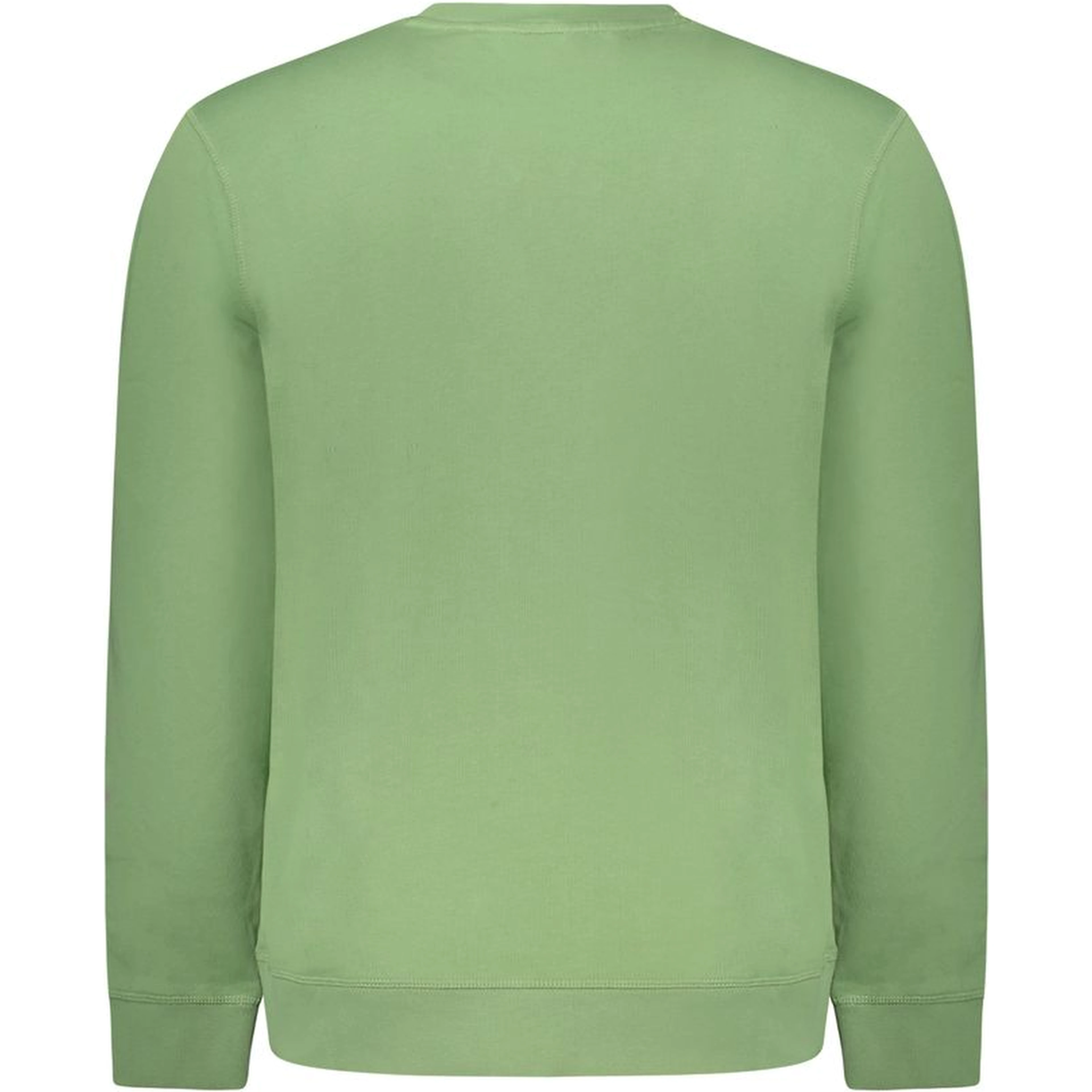 Green Cotton Men's Sweatshirt