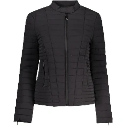 Black Polyurethane Women's Jacket