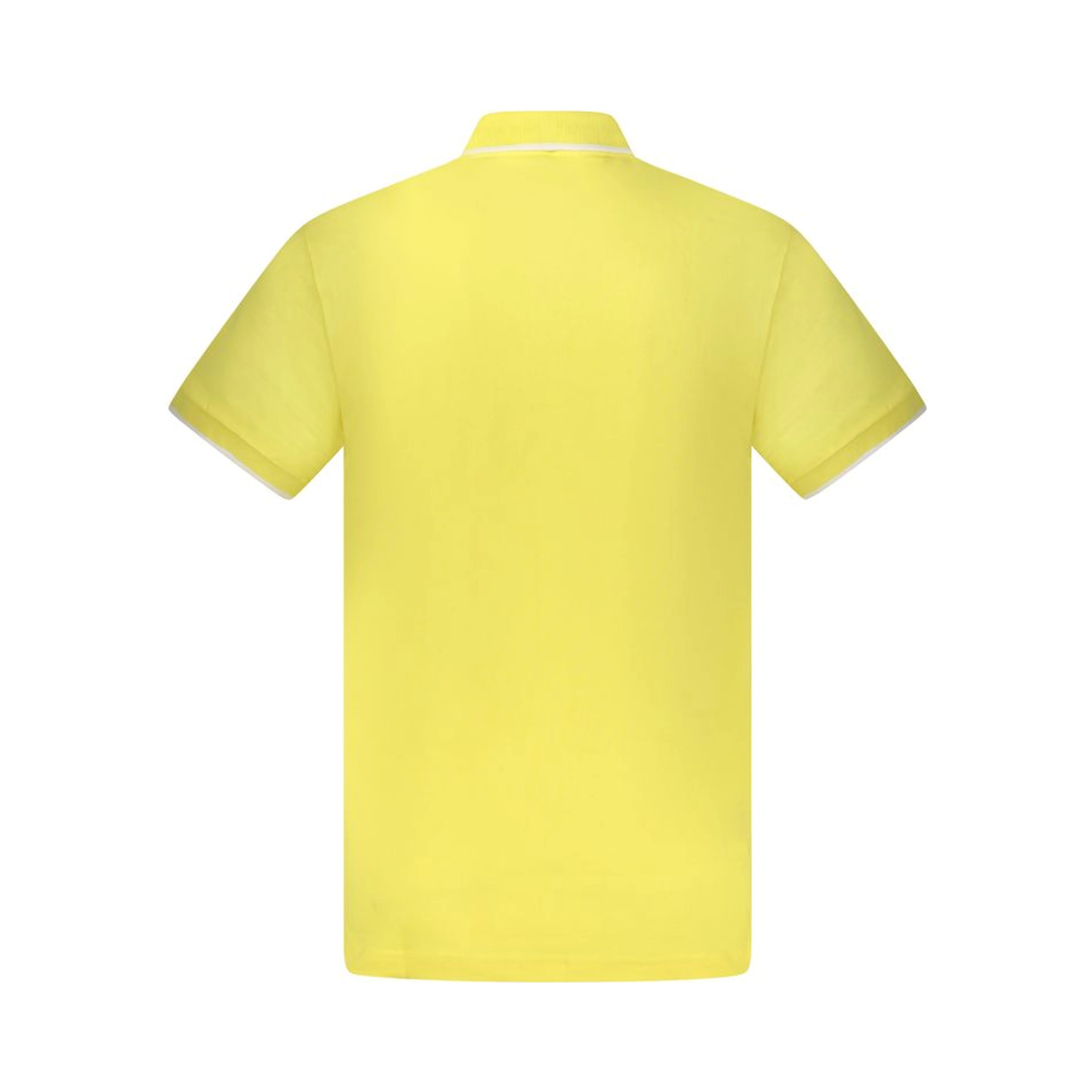 Yellow Cotton Men's Polo