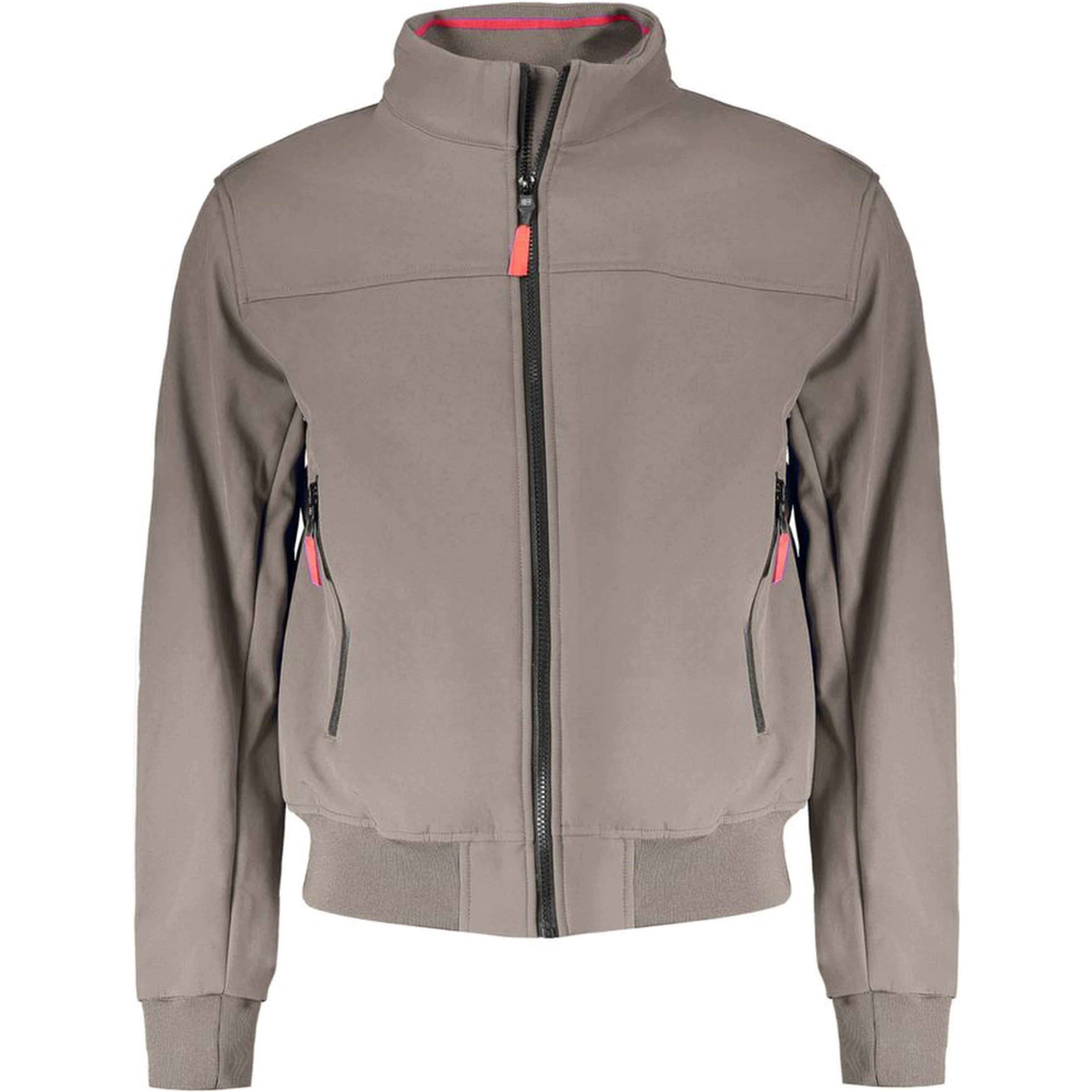 Brown Polyester Men's Jacket