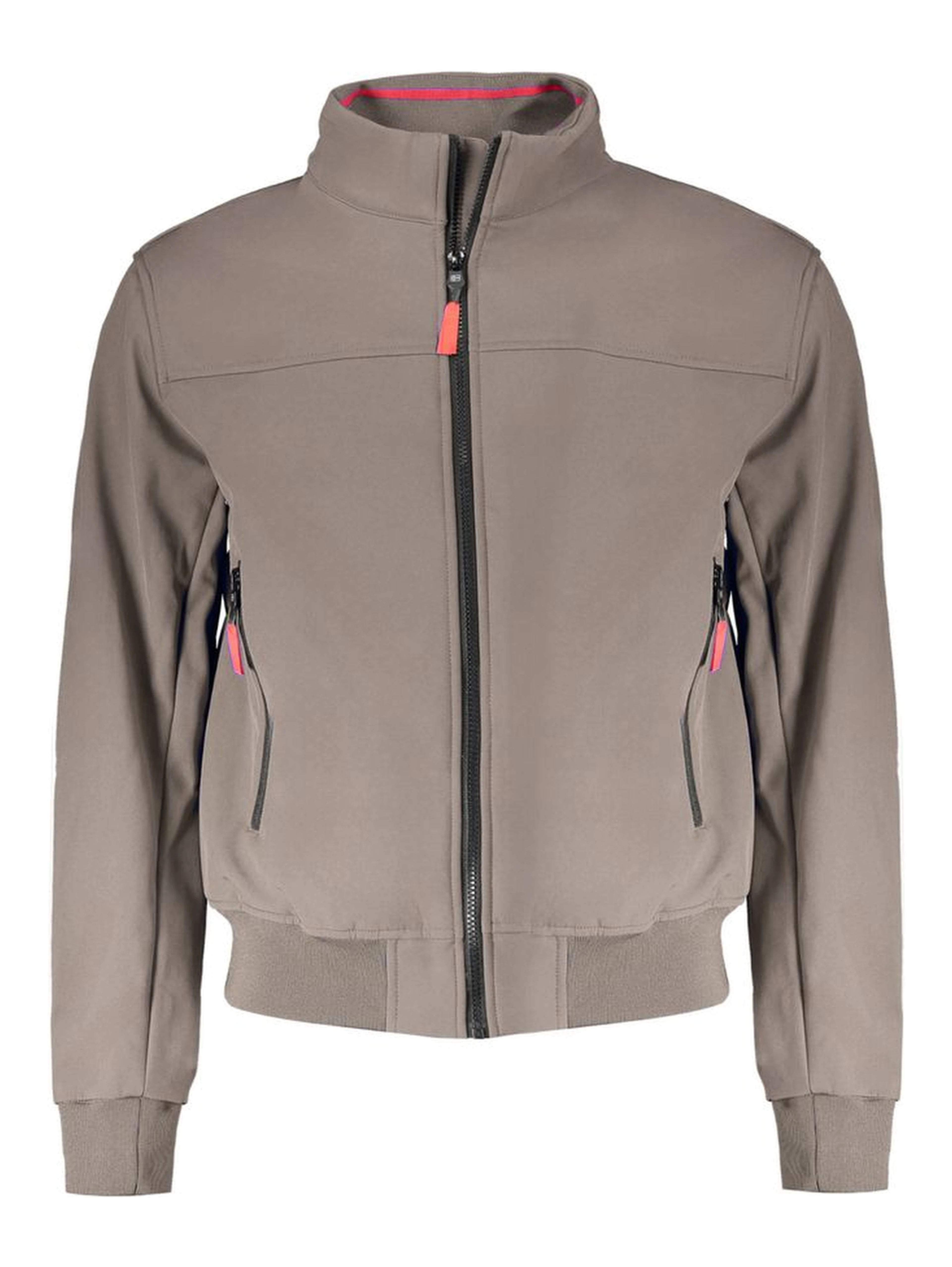 Brown Polyester Men's Jacket
