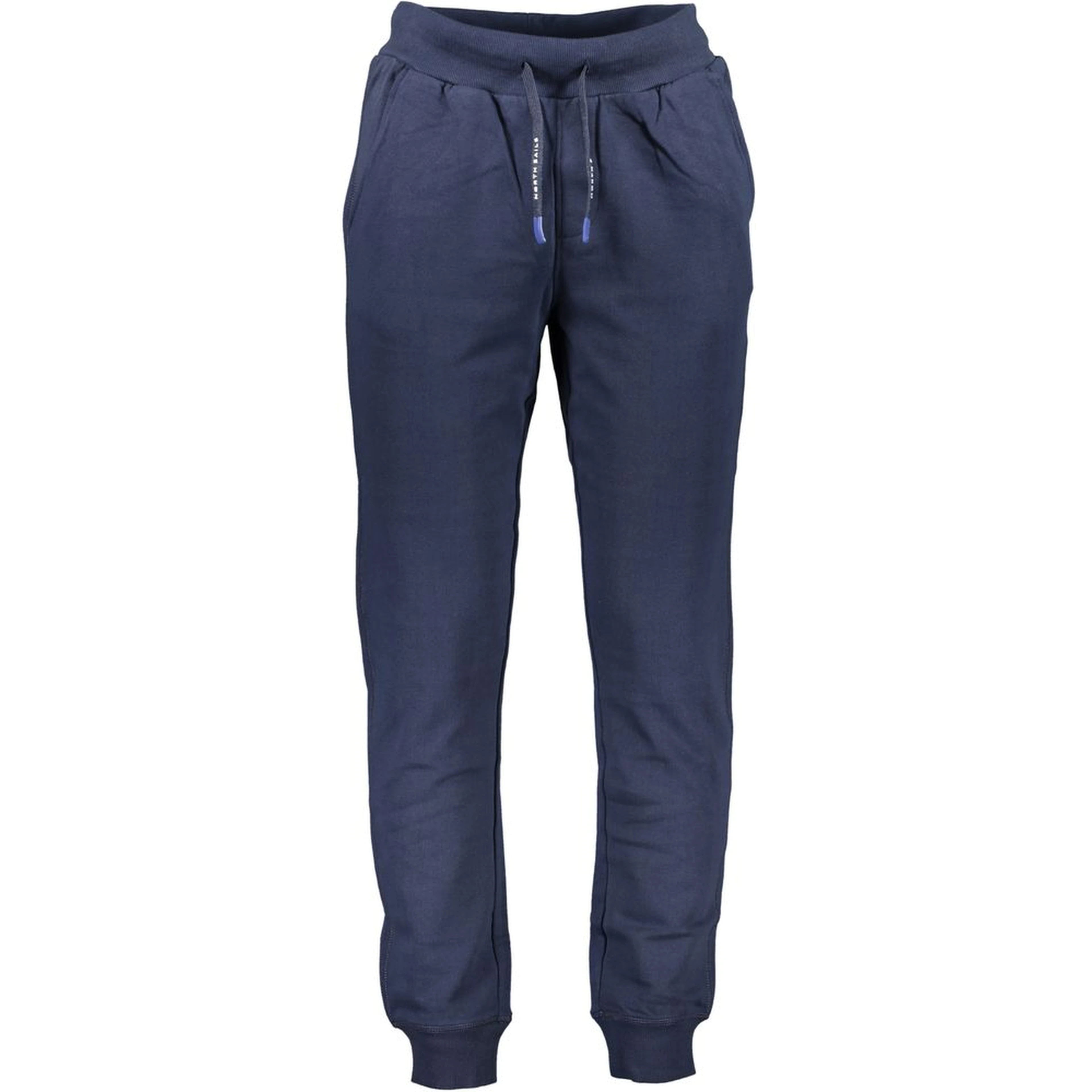 Blue Cotton Men's Trousers