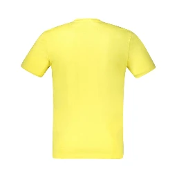 Yellow Cotton Men's T-Shirt