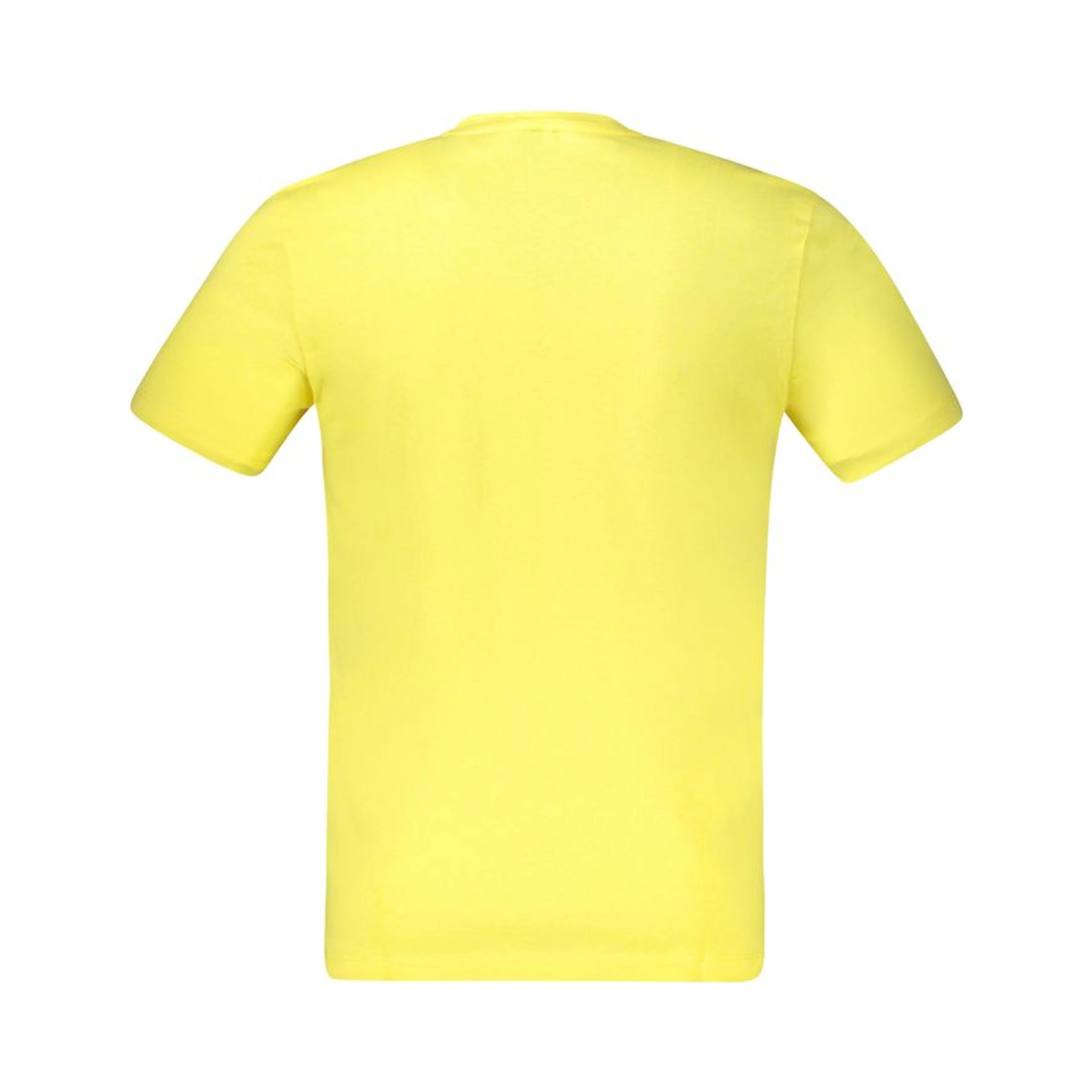 Yellow Cotton Men's T-Shirt