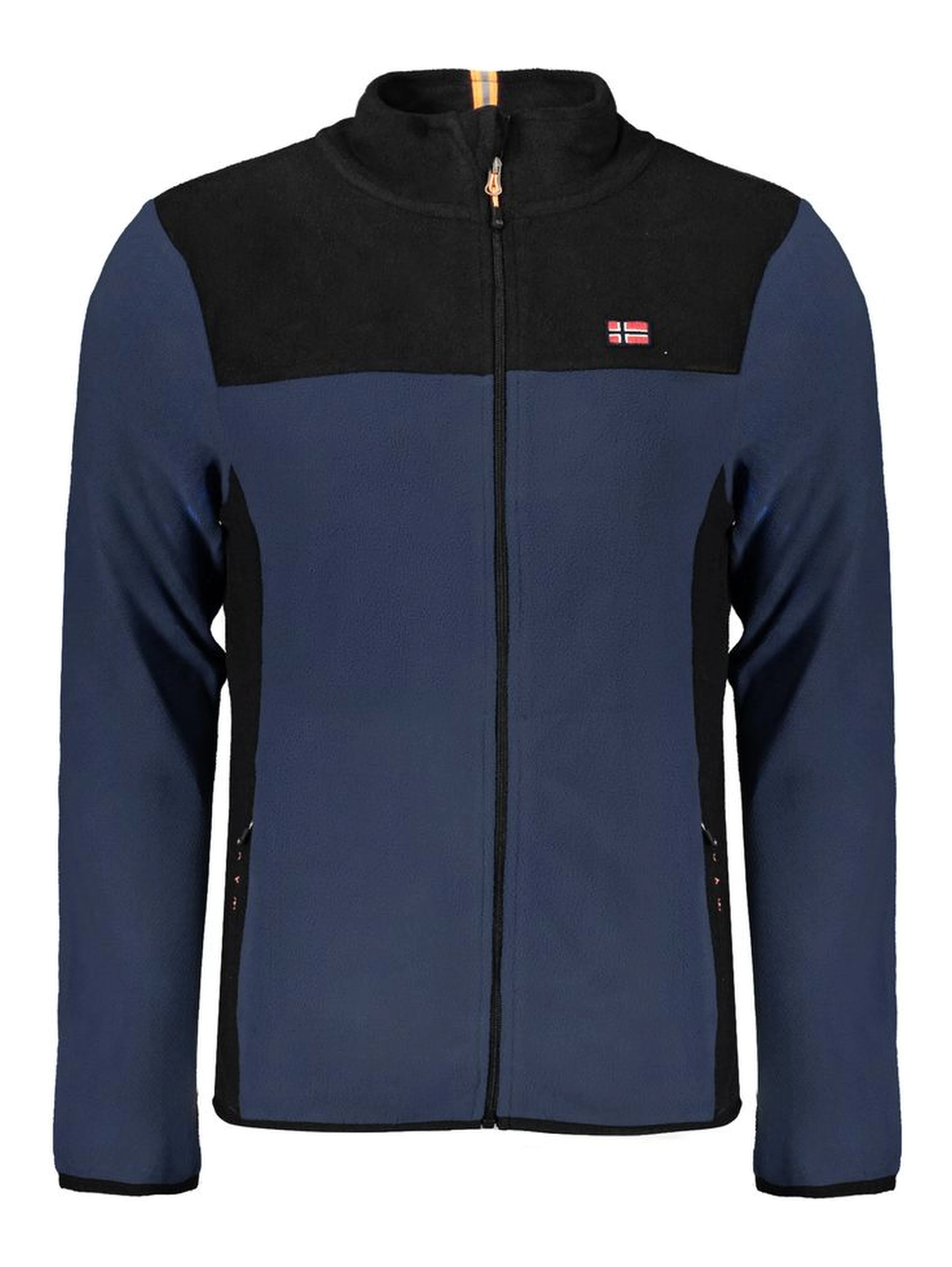 Blue Polyester Men Sweater