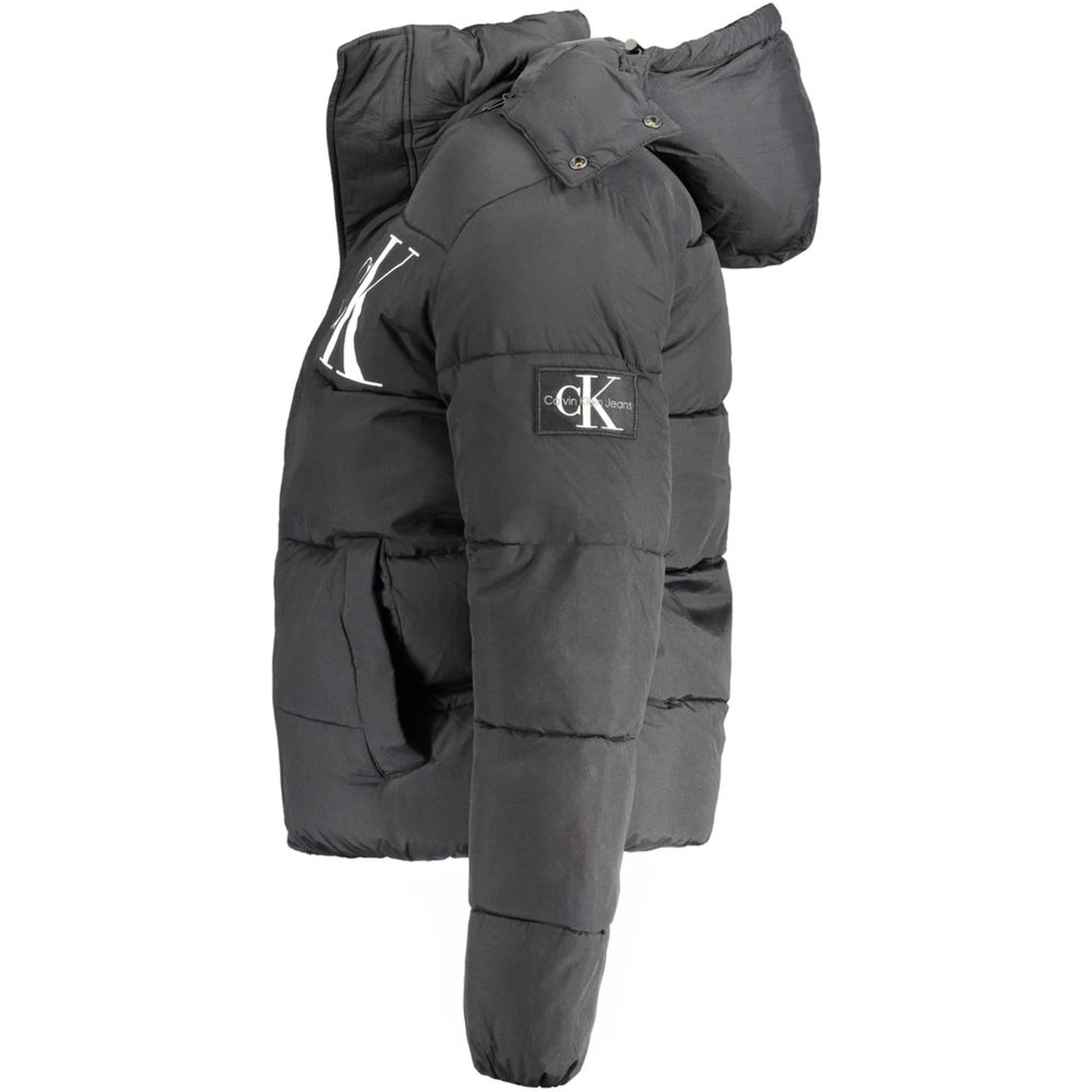 Black Nylon Men's Jacket