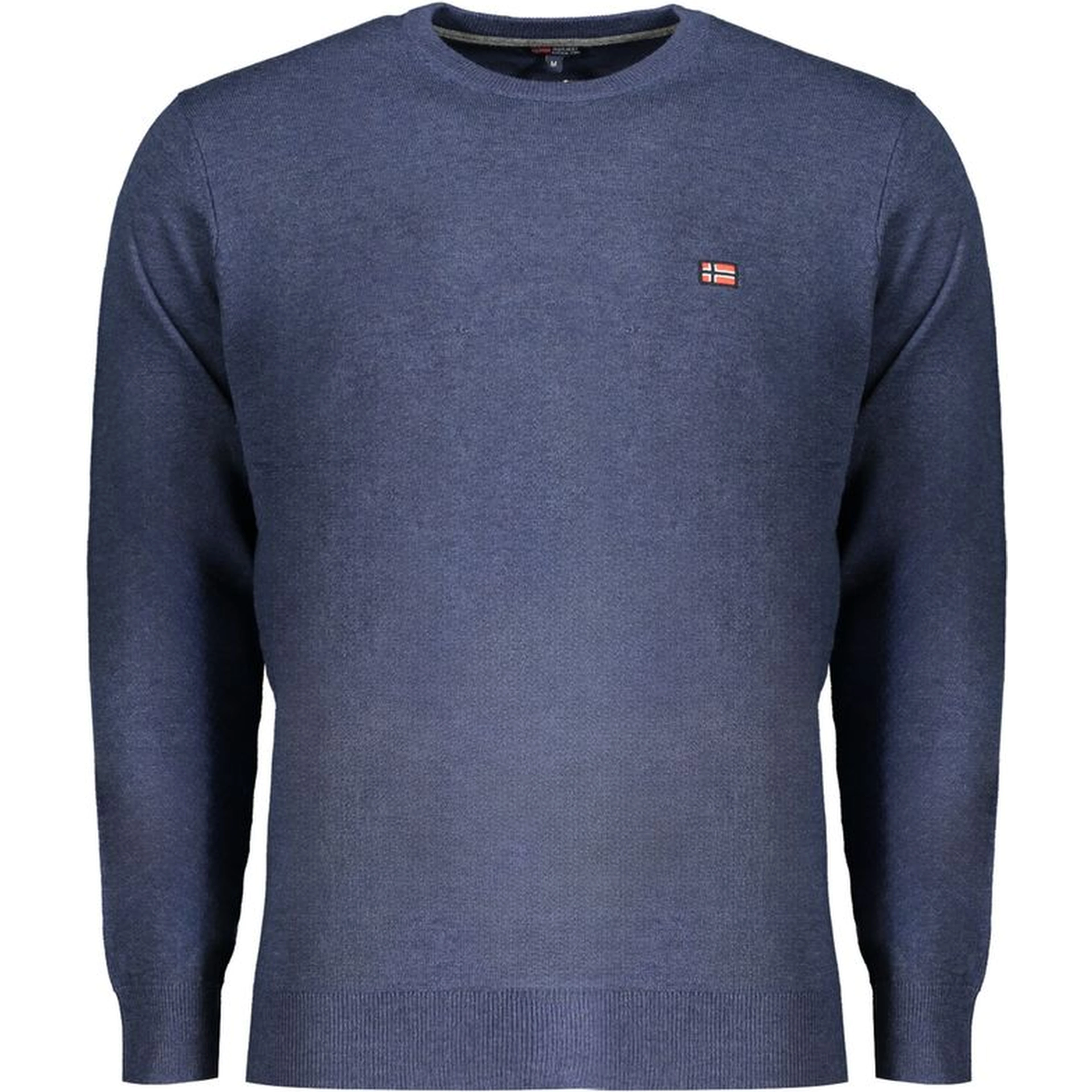 Blue Wool Men's Sweater