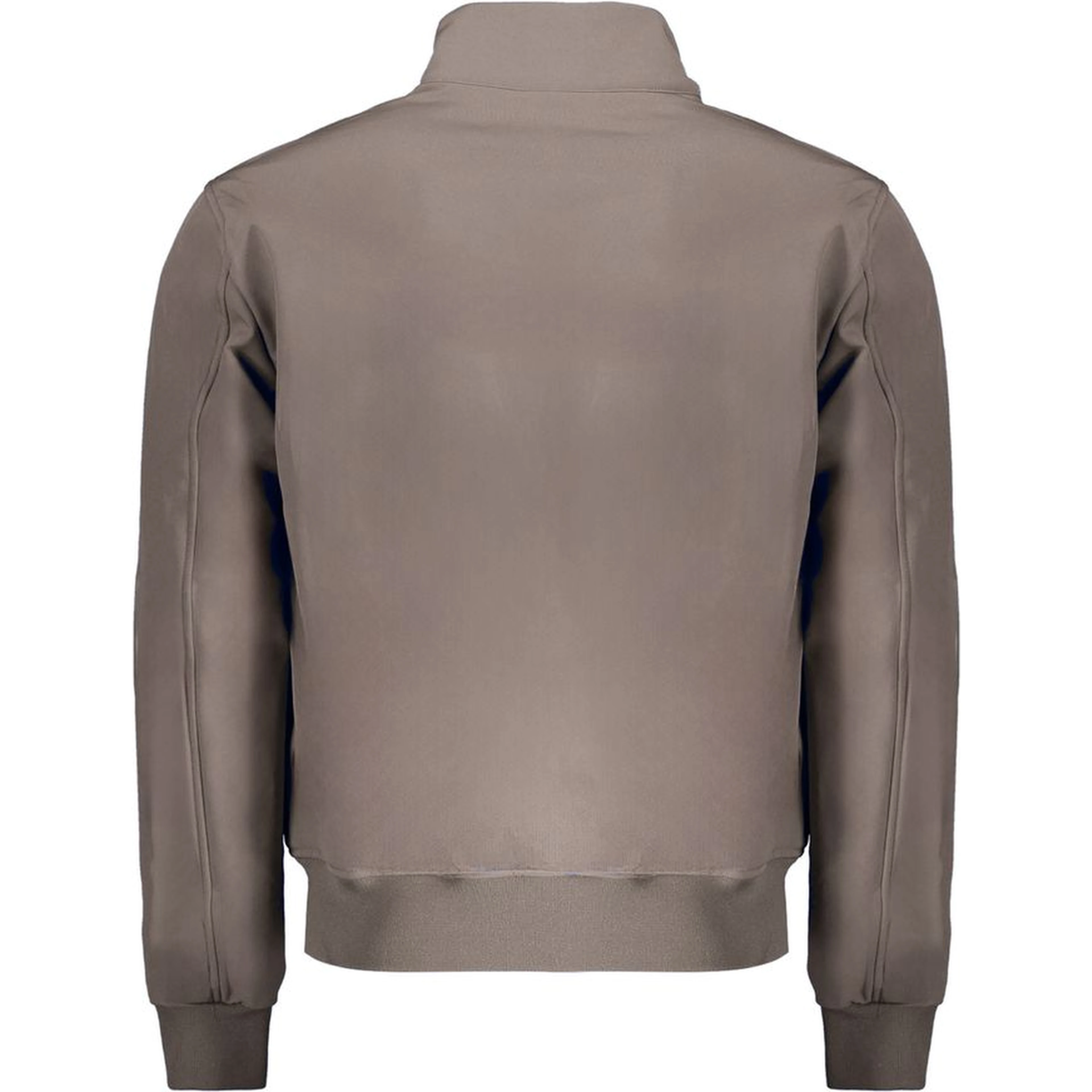 Brown Polyester Men's Jacket