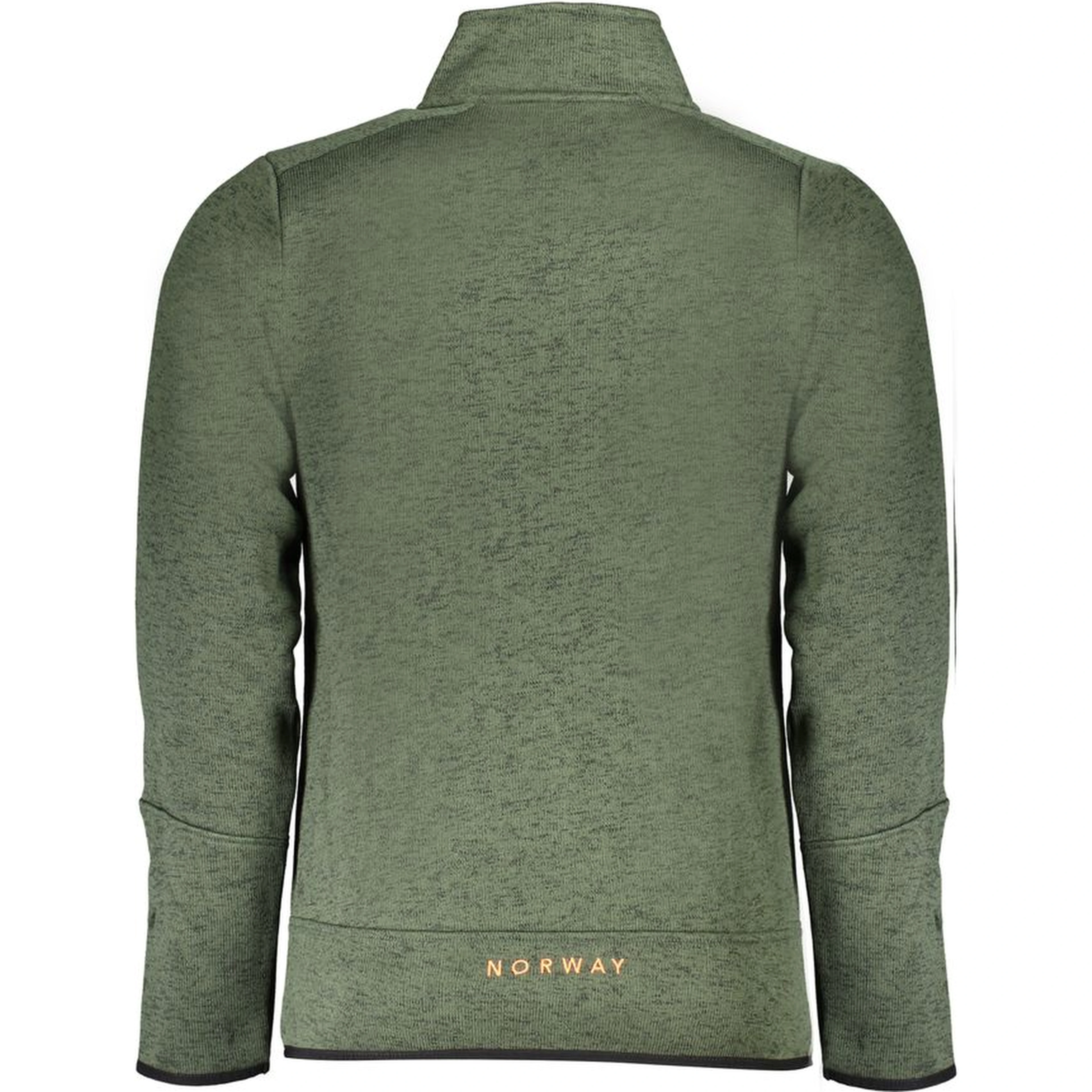 Green Polyester Men's Sweatshirt