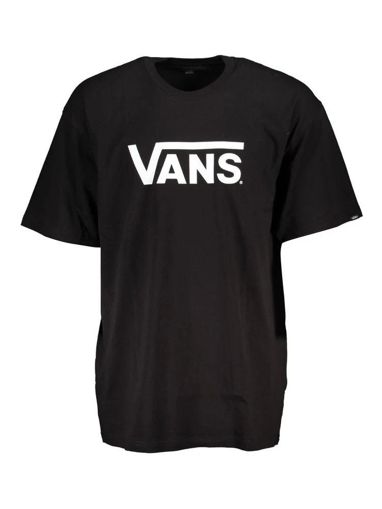 Black Cotton Men's T-Shirt