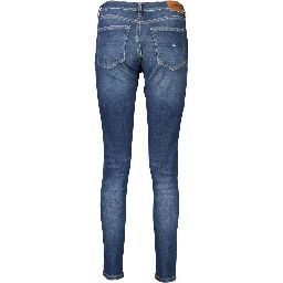 Blue Cotton Women's Jean