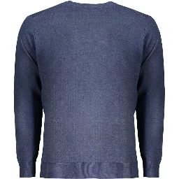 Blue Wool Men's Sweater