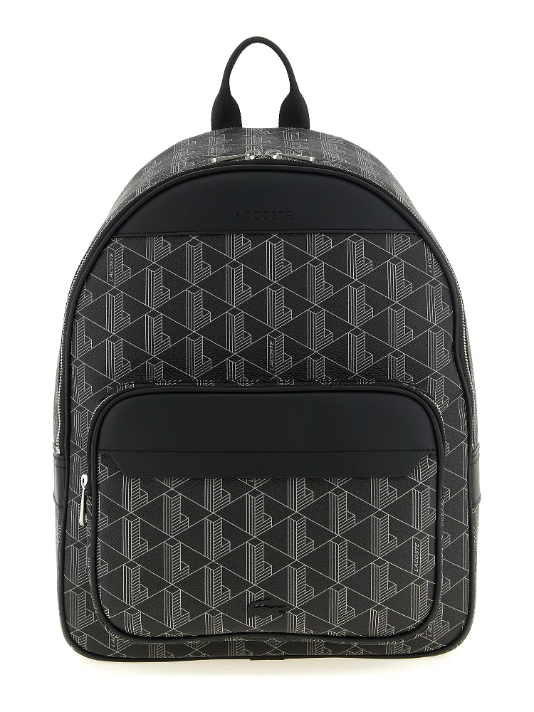 Black Pvc Backpack