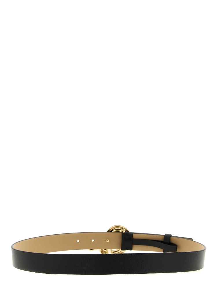Black Leather Thin Belt alternative