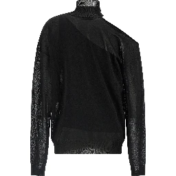 Black Viscose Cardigan