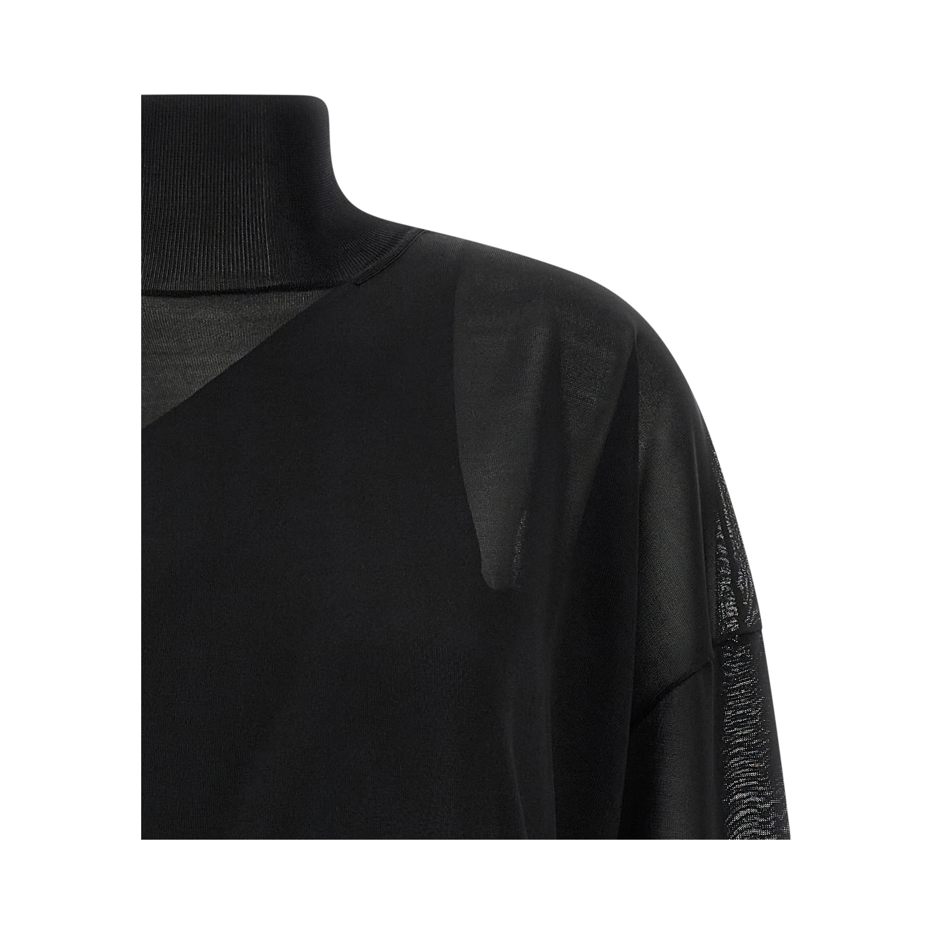 Black Viscose Cardigan