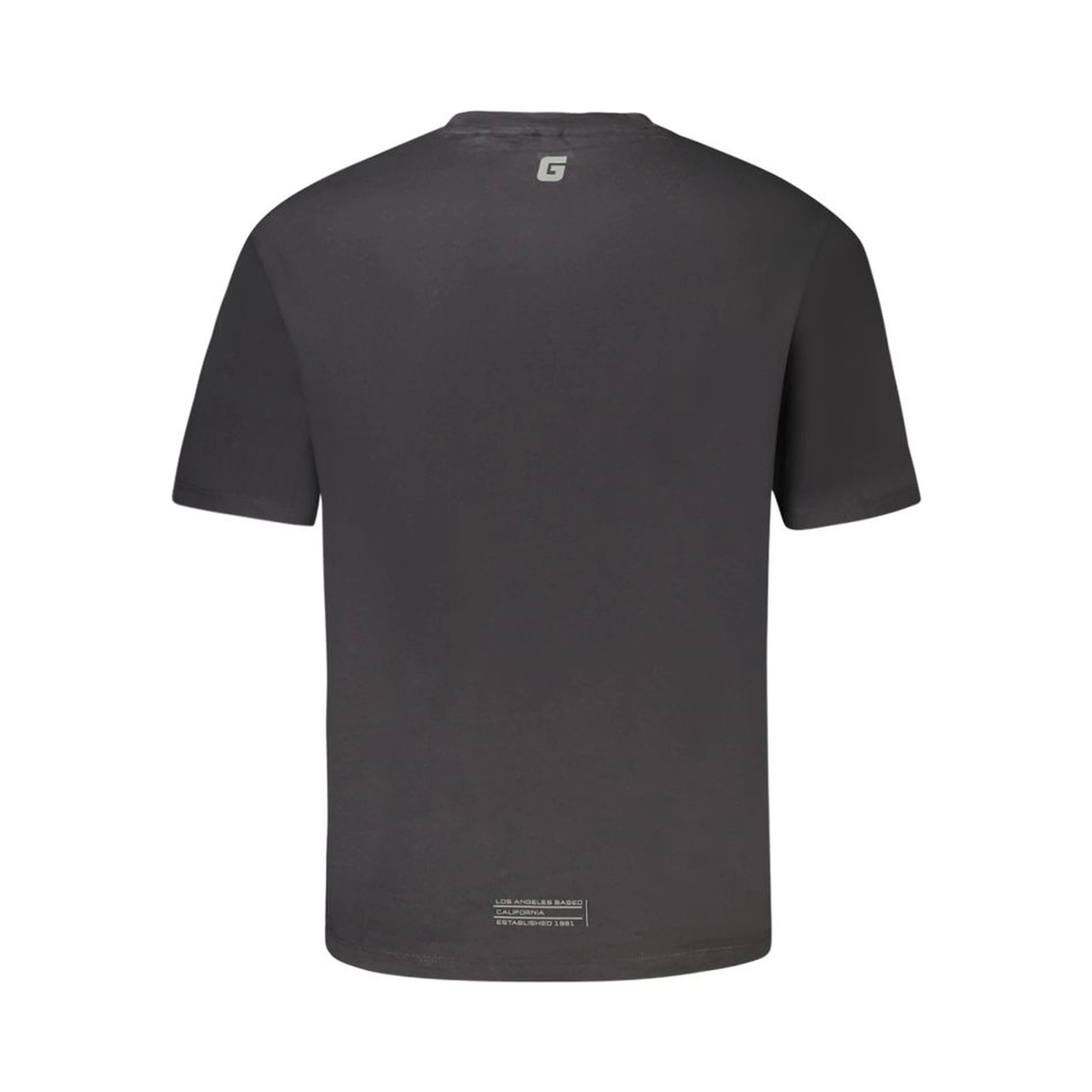 Black Cotton Men's T-Shirt
