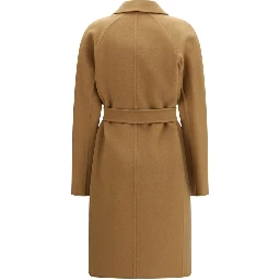 Purple Cashmere Coat
