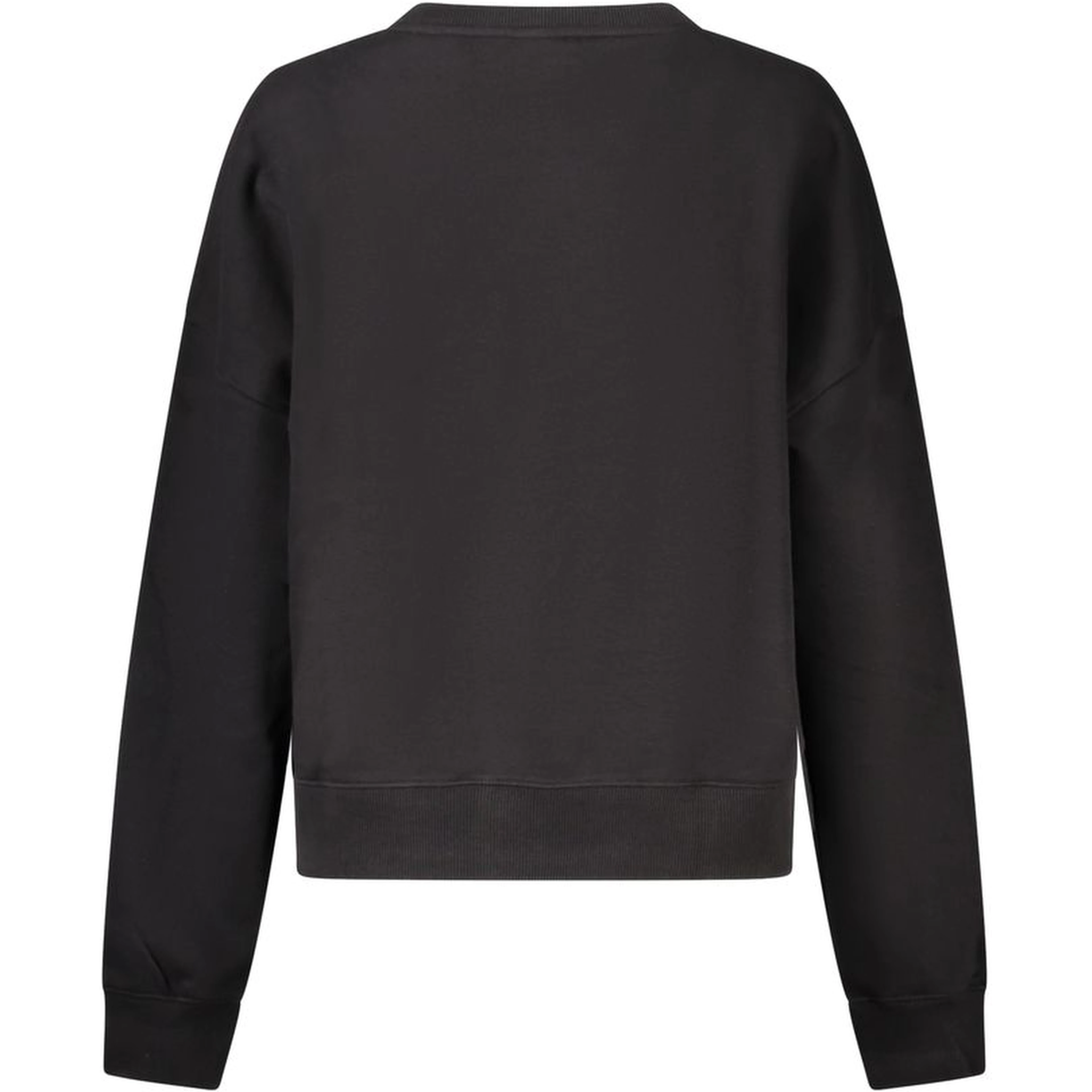 Black Organic Cotton Women Sweatshirt