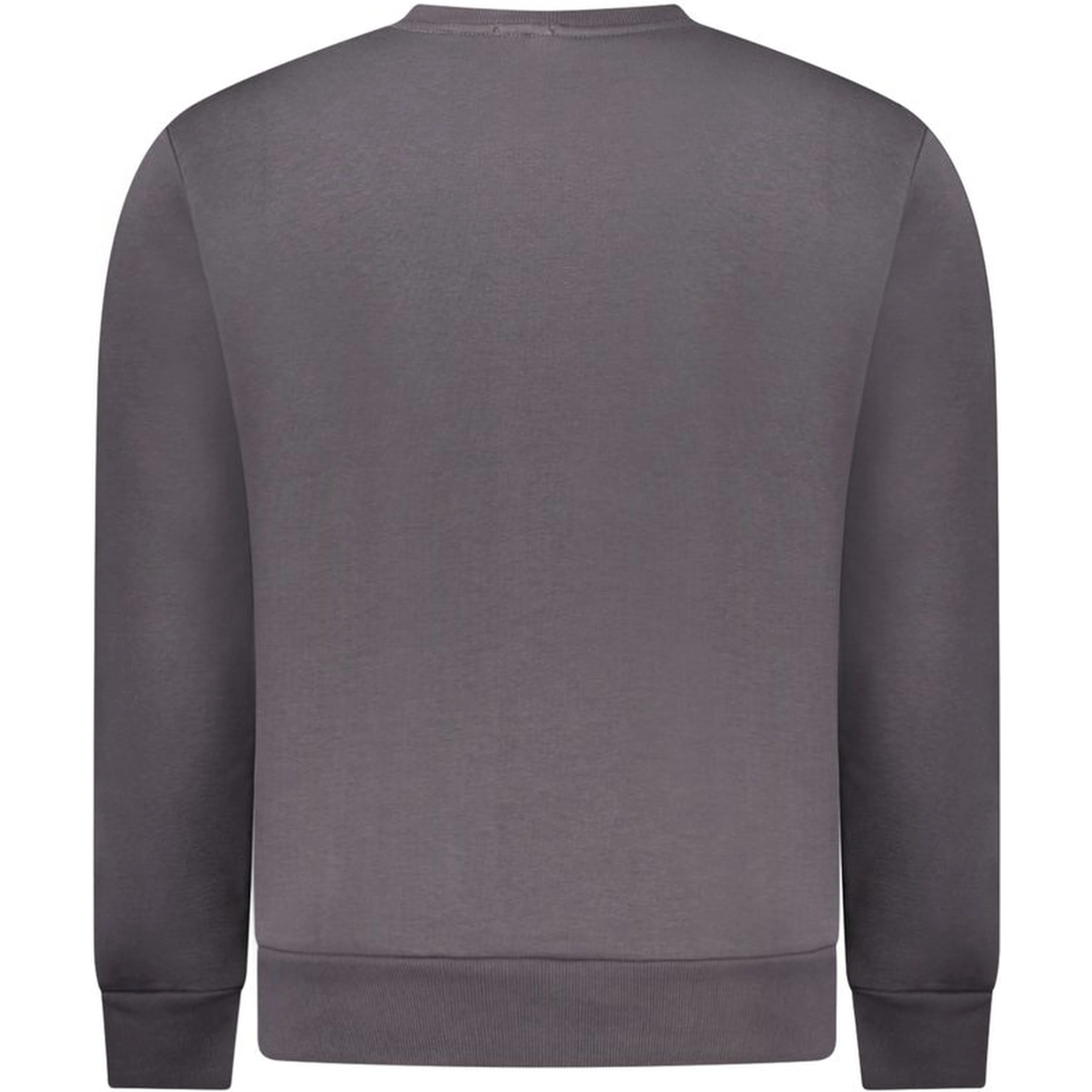 Gray Cotton Men Sweatshirt