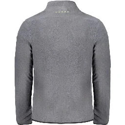 Grigio Polyester Men Sweatshirt