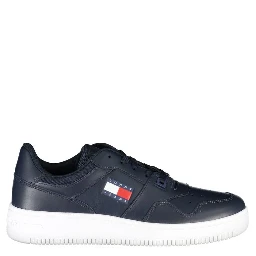 Blue Polyester Sneaker