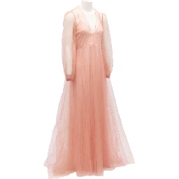 Peach Evening Dress