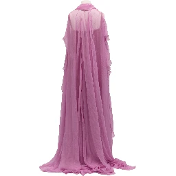 Pink Sleeveless Maxi Dress