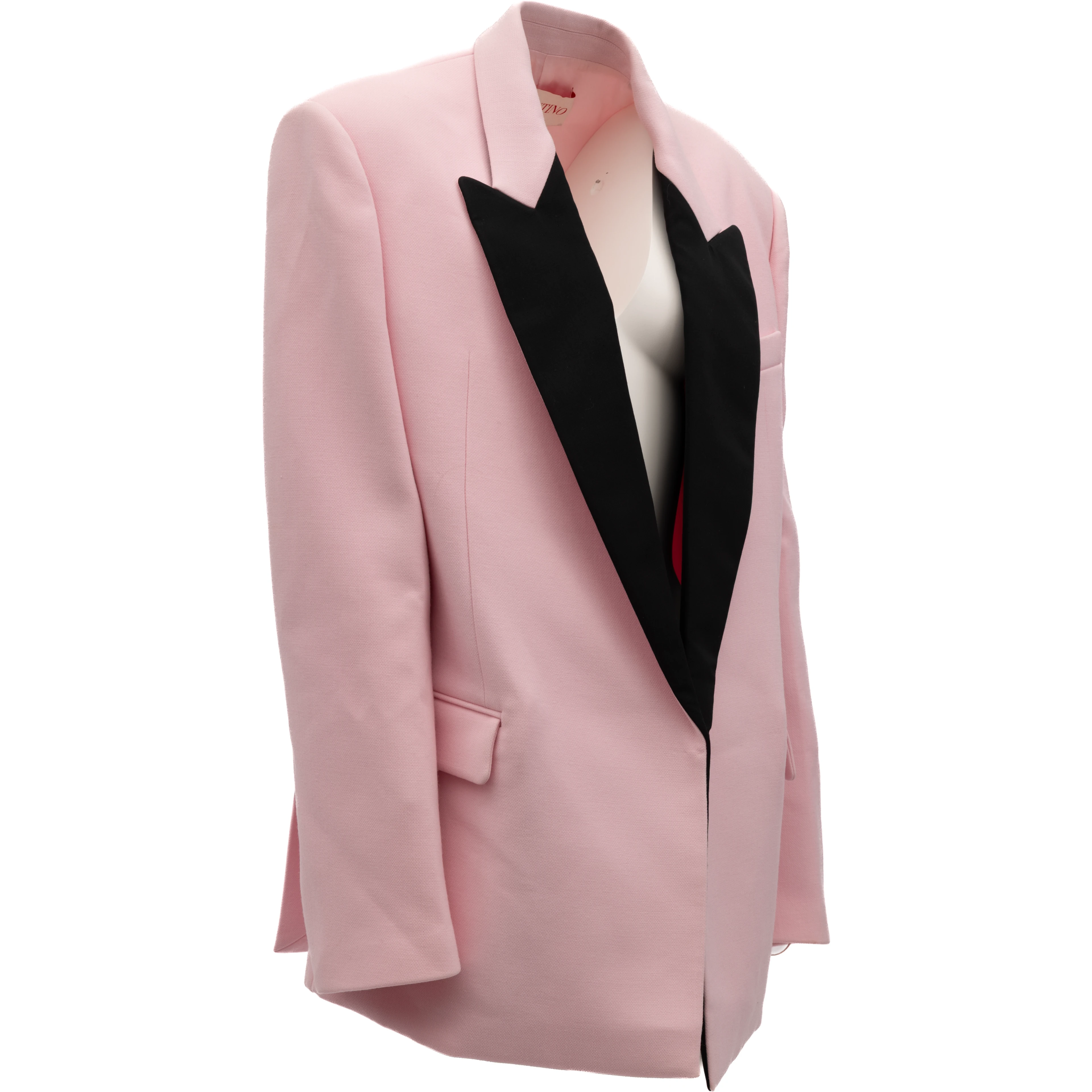 Pink Tuxedo Blazer