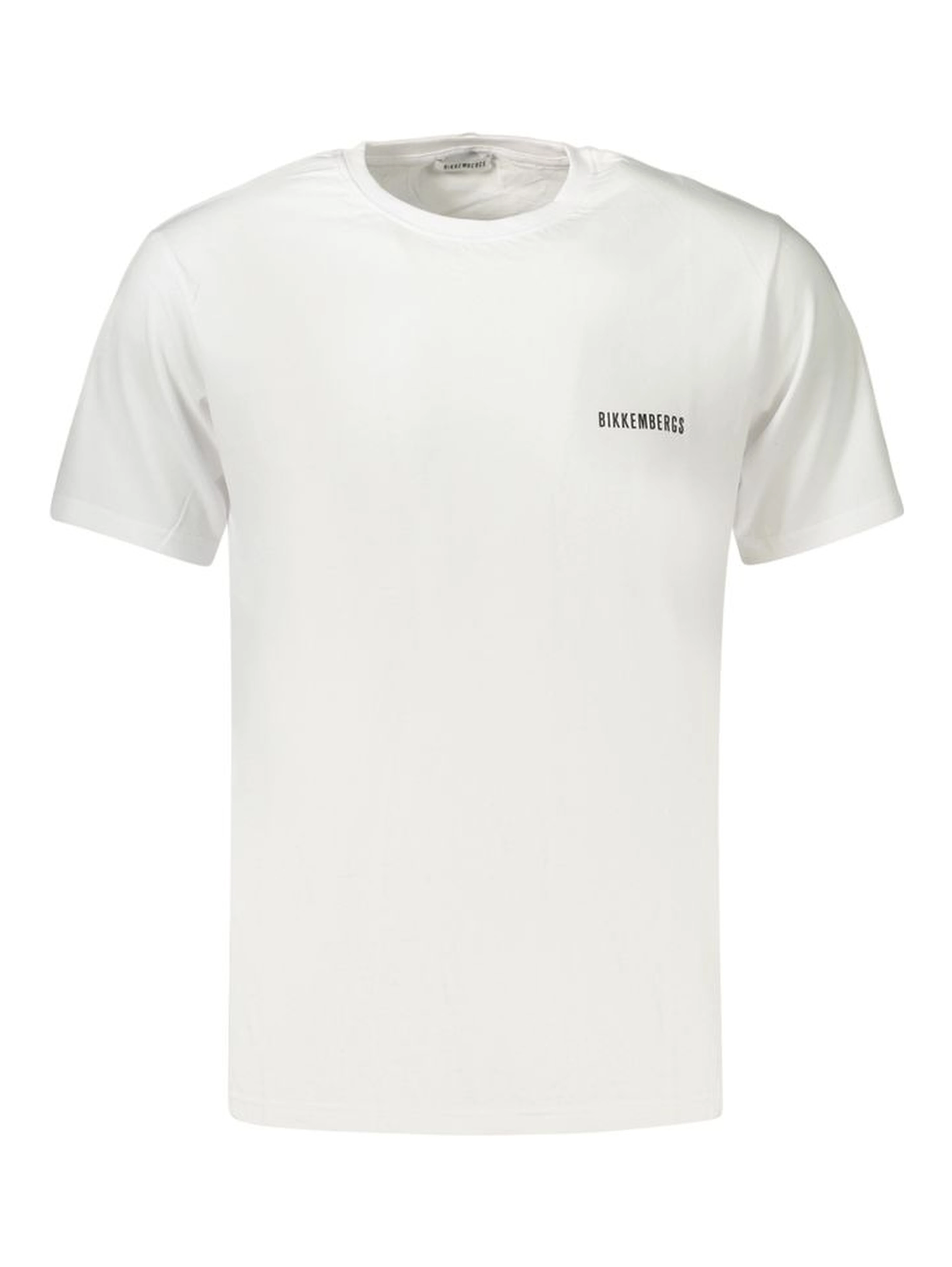 White Cotton Men's T-Shirt