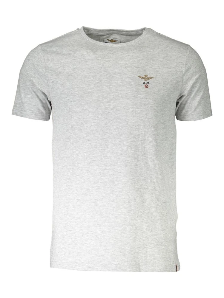Grigio Cotton Men T-Shirt