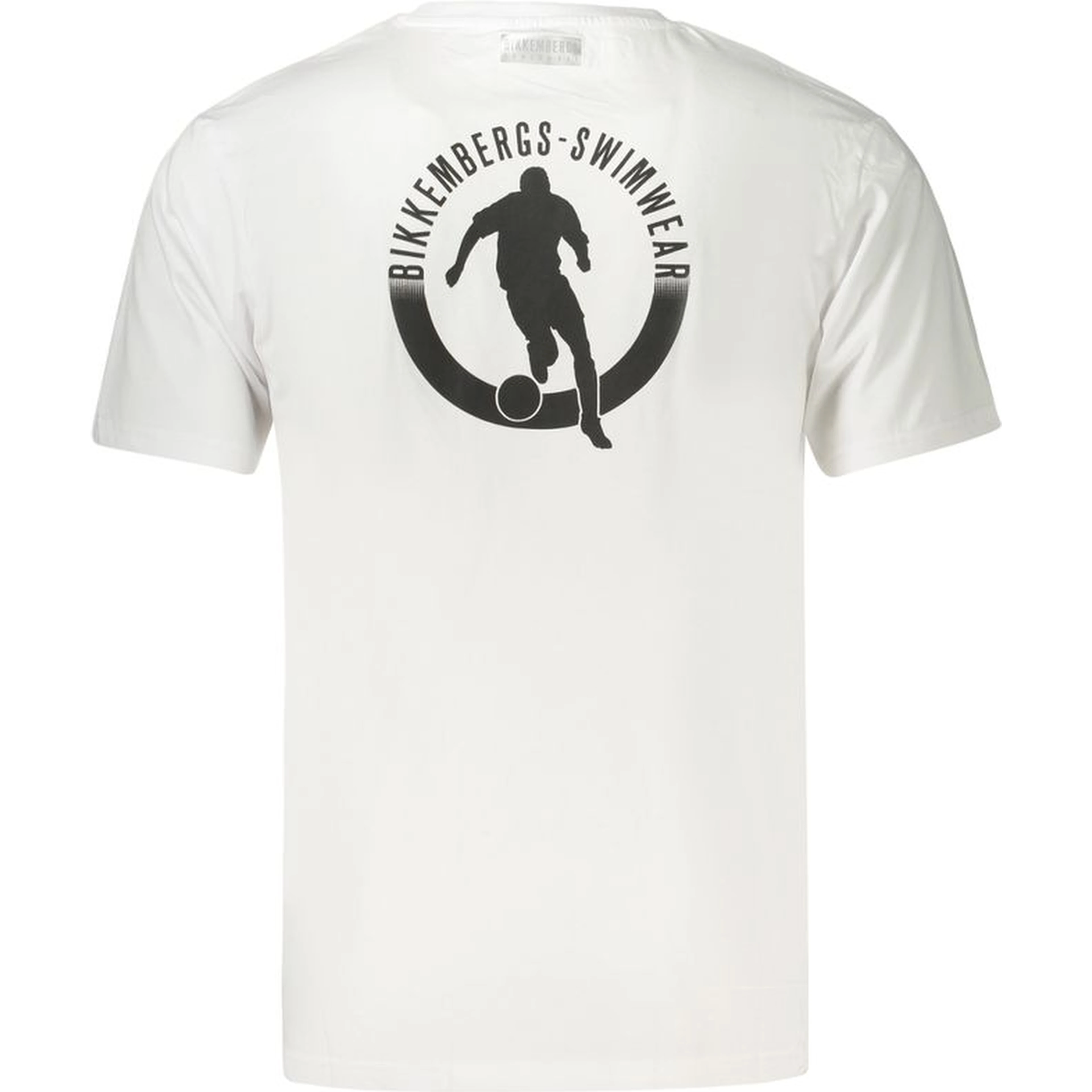 White Cotton Men's T-Shirt