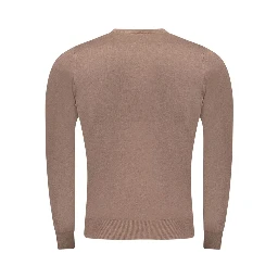 Marrone Viscose Men's Sweater