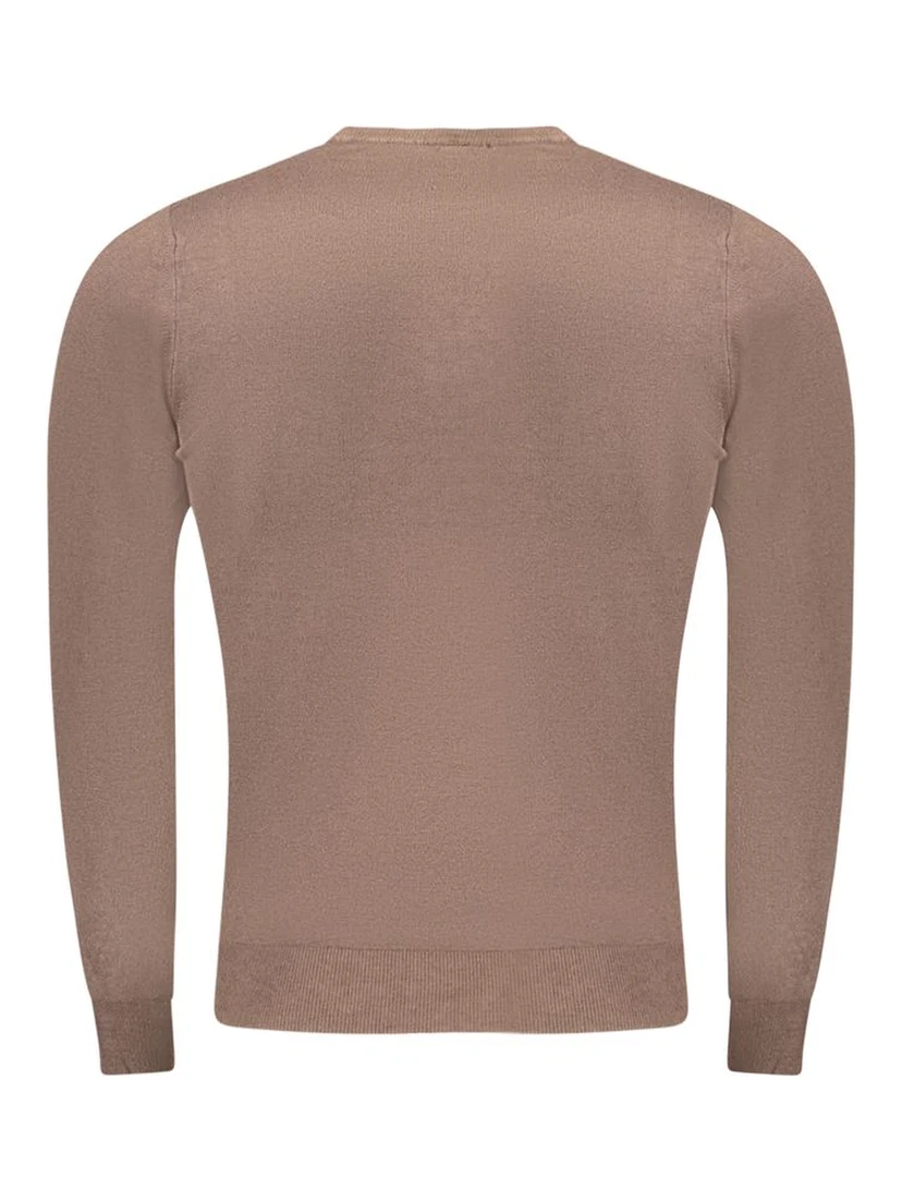 Marrone Viscose Men's Sweater