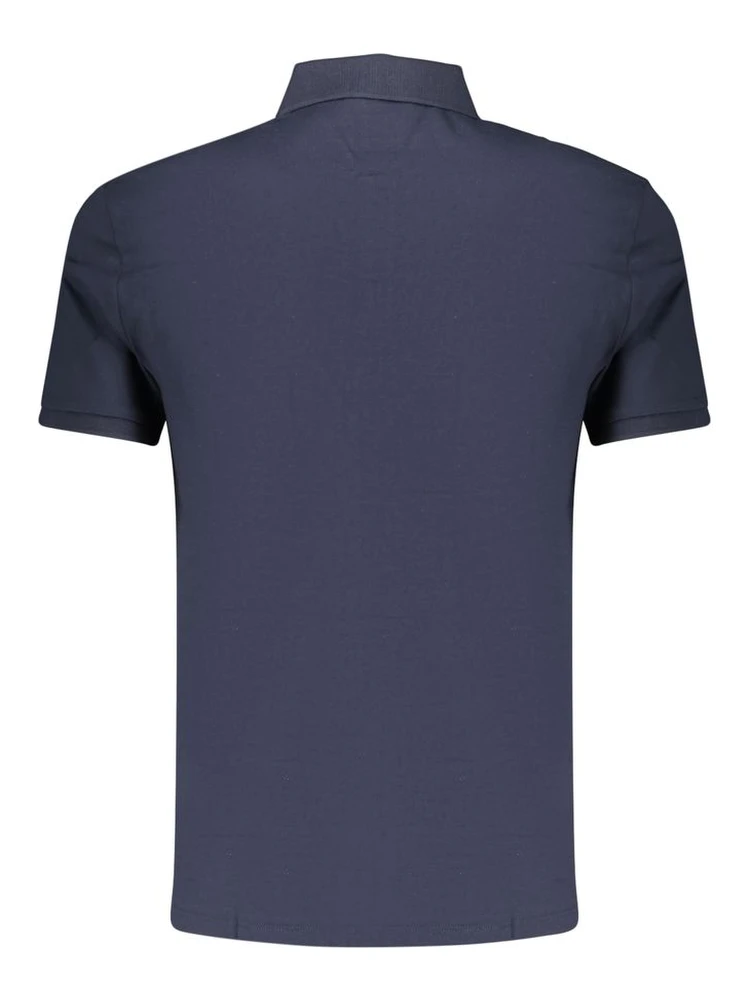 Blue Cotton Men's Polo Shirt alternative