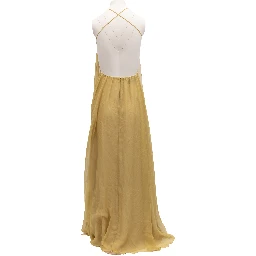 Flowy Open-Back Evening Dress