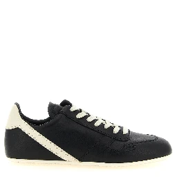 Bicolor Calfskin Low Top Sneakers