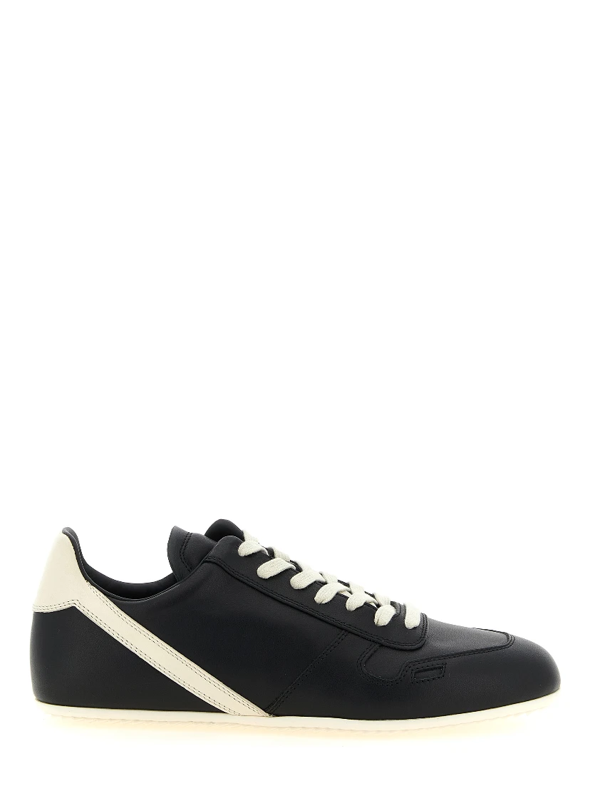 Bicolor Calfskin Low Top Sneakers