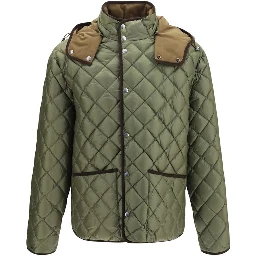 Multicolor Polyamide Full-Length Jacket