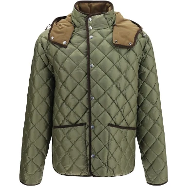 Multicolor Polyamide Full-Length Jacket