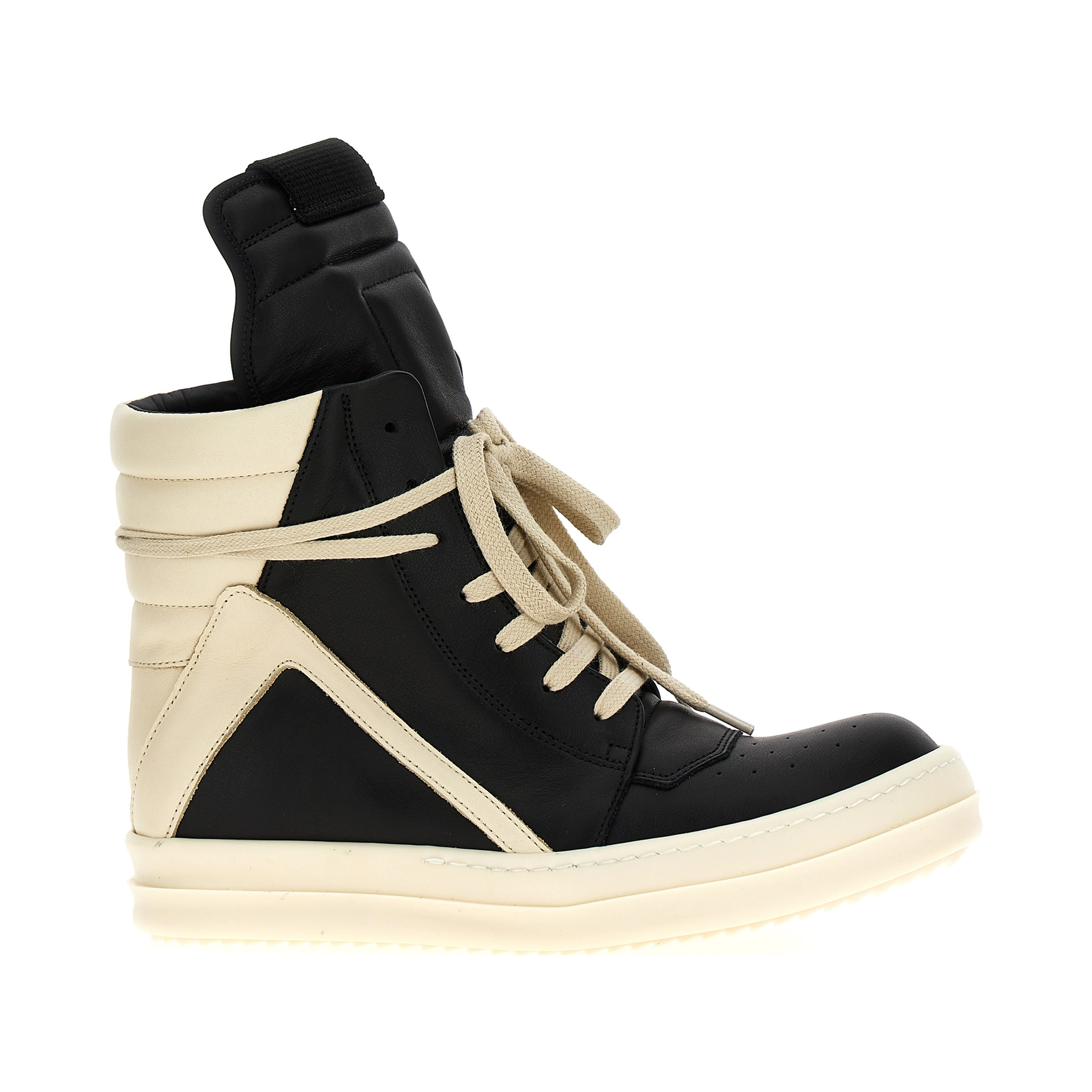 Bicolor Calfskin Athletic Sneakers