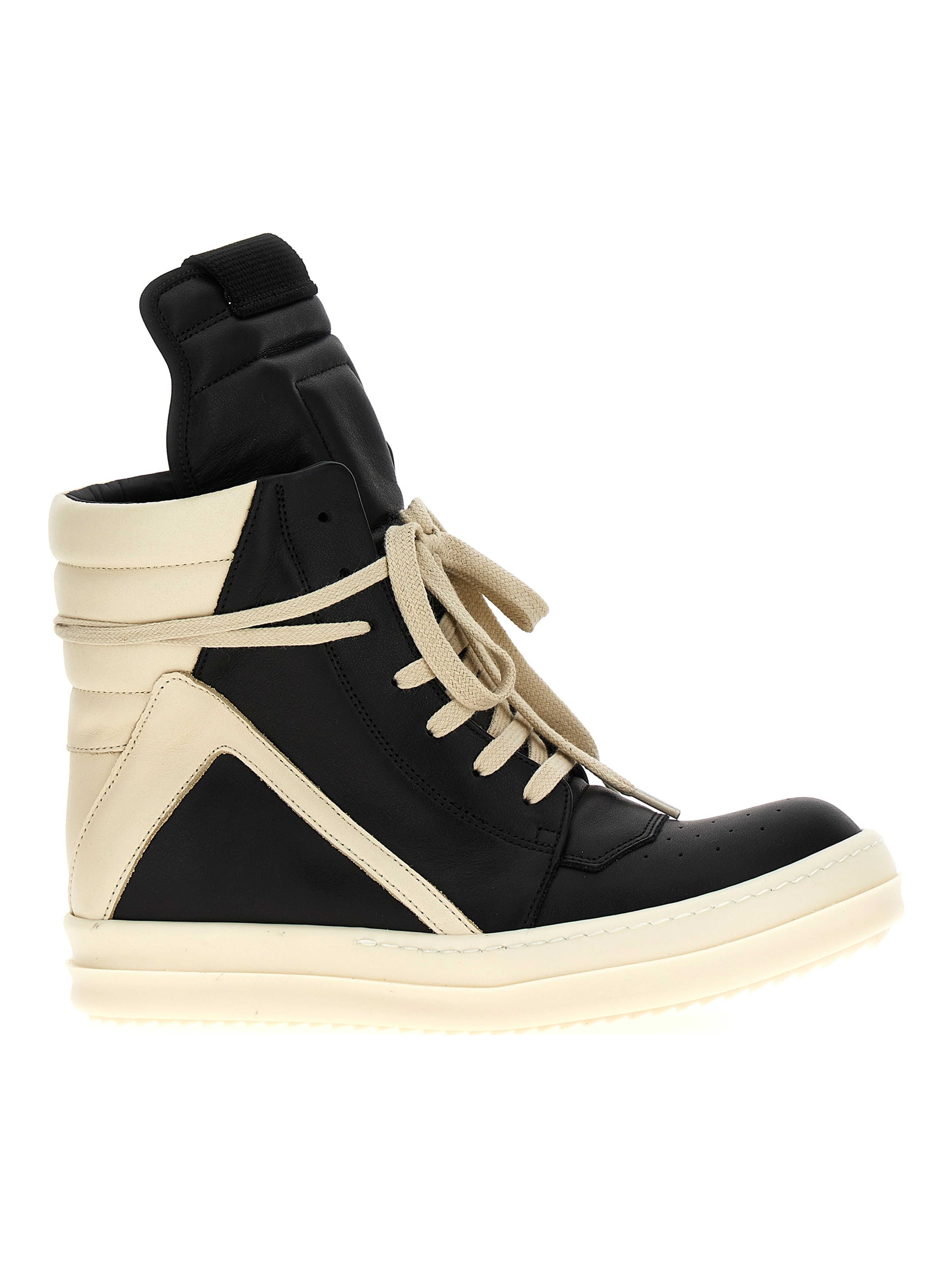 Bicolor Calfskin Athletic Sneakers