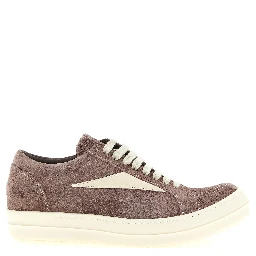 Purple Calfskin Low Top Sneakers